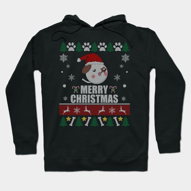 Anime Dog Ugly Christmas Sweater Hoodie by Sleazoid